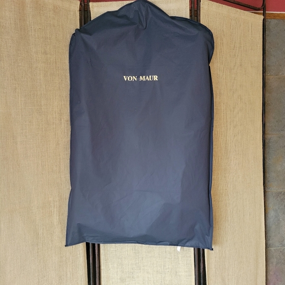 Cashmere Blazer Jack Victor Sport Coat 46 XL Blue Check Rochester Big Tall Italy - Picture 9 of 9